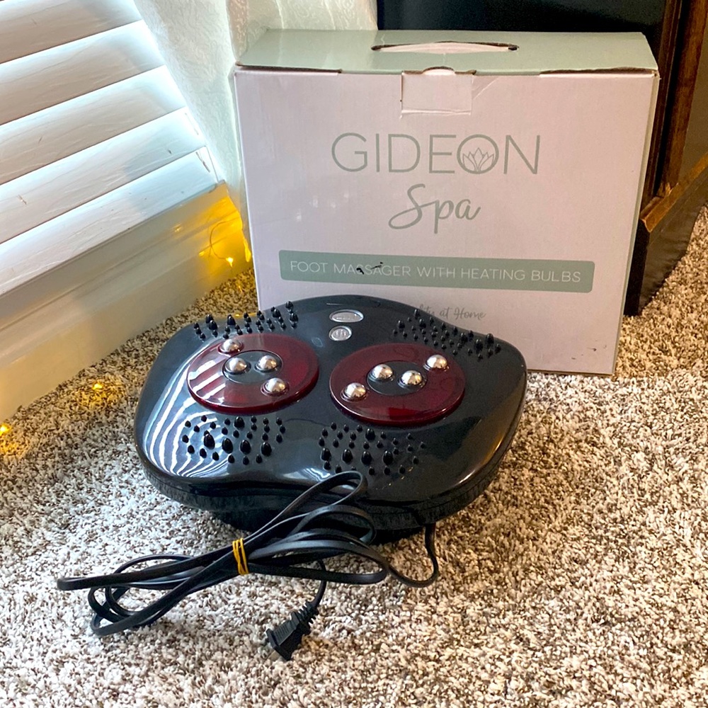 Foot massager with heating bulb GIDEON SPA